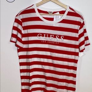 Guess LA Embroidered Spellout t shirt